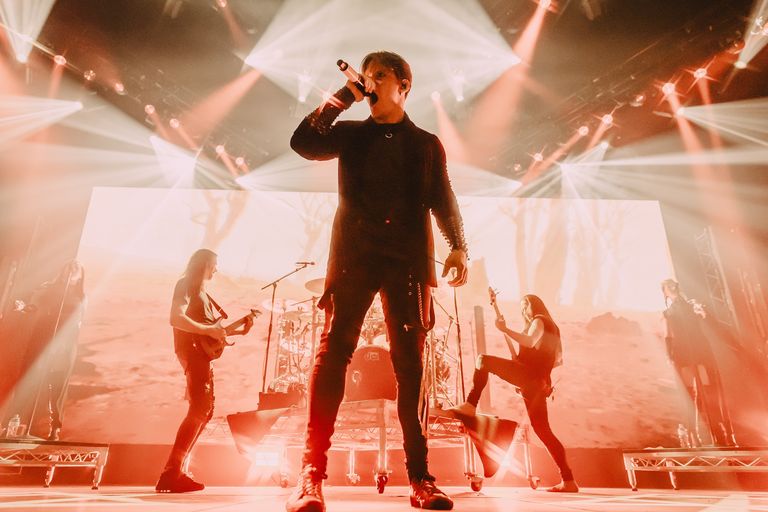 Tesseract performing live at AEC Theatre in Adelaide